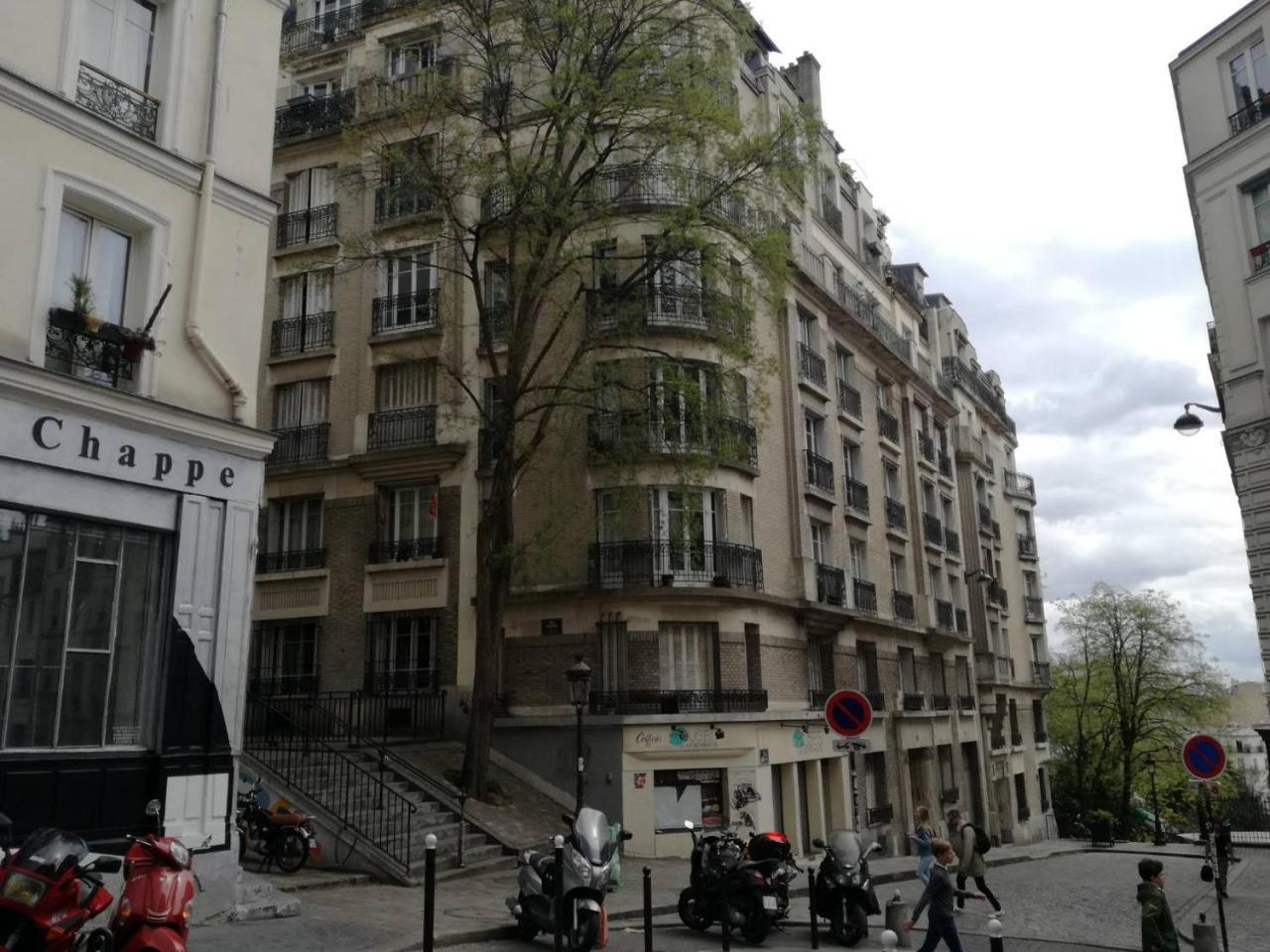 Appartement Montmartre Chappe Paris Exterior foto