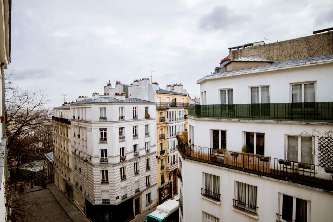 Appartement Montmartre Chappe Paris Exterior foto